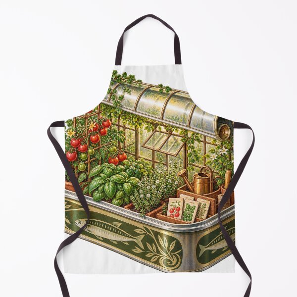 Item preview, Vintage Sardine Tin Miniature Herb Greenhouse designed and sold by Drip stamp.