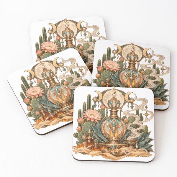 Item preview, Desert Perfumer Celestial Botanical Art Nouveau designed and sold by Drip stamp.