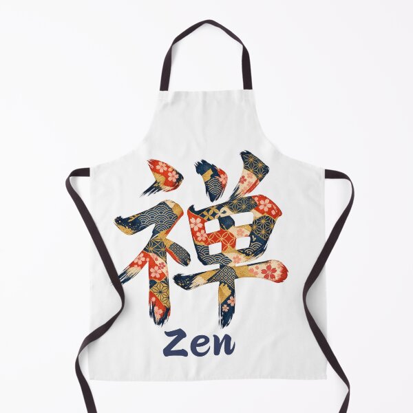 Item preview, Zen Kanji Calligraphy - Traditional Japanese Pattern & Mindfulness Art designed and sold by japan-picto.