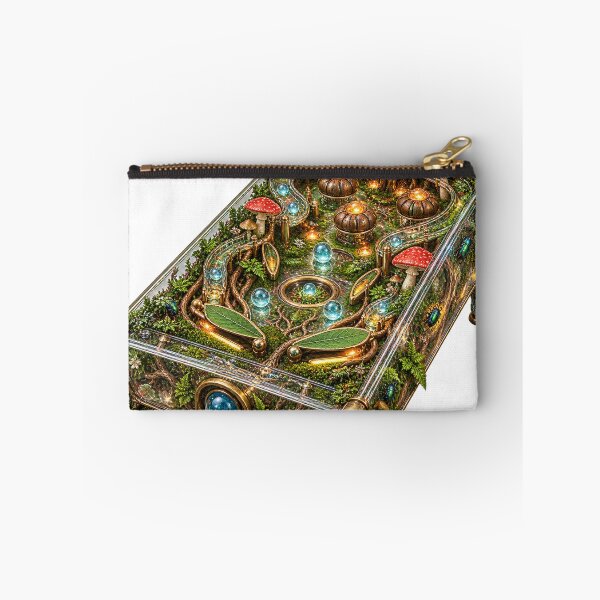Item preview, Bioluminescent Terrarium Pinball Machine Fantasy Art designed and sold by Drip stamp.