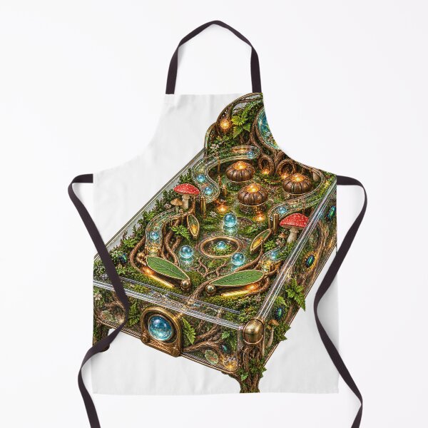 Item preview, Bioluminescent Terrarium Pinball Machine Fantasy Art designed and sold by Drip stamp.