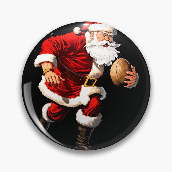 Item preview, Santa Claus Rugby Player designed and sold by Soulskier.