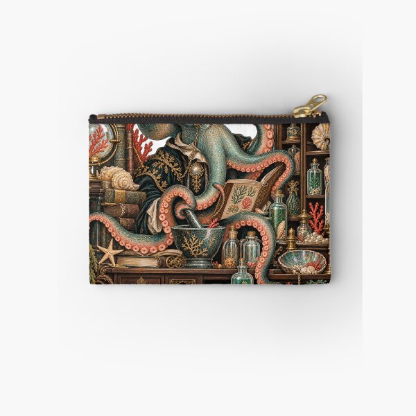 Item preview, Victorian Octopus Underwater Apothecary Curio Shop designed and sold by Drip stamp.