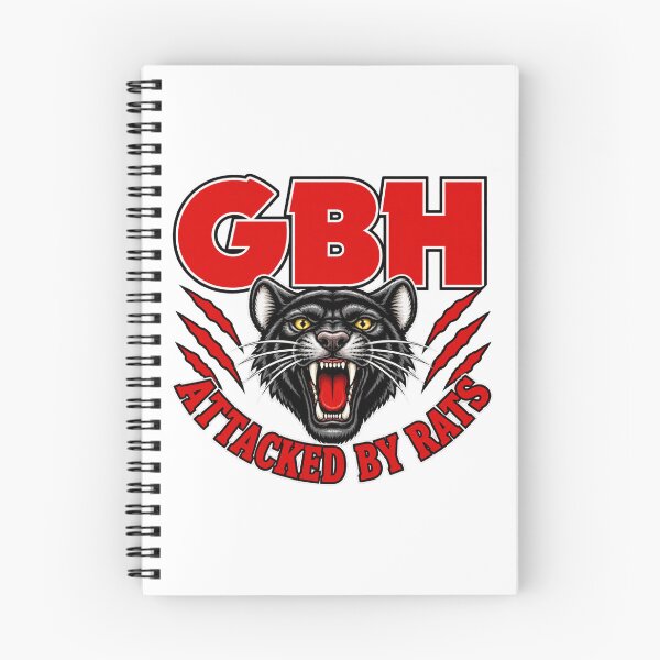 Item preview, GBH Inspired Punk Rock Band Design with Rats Illustration LIMITED EDITION designed and sold by Torixo36.
