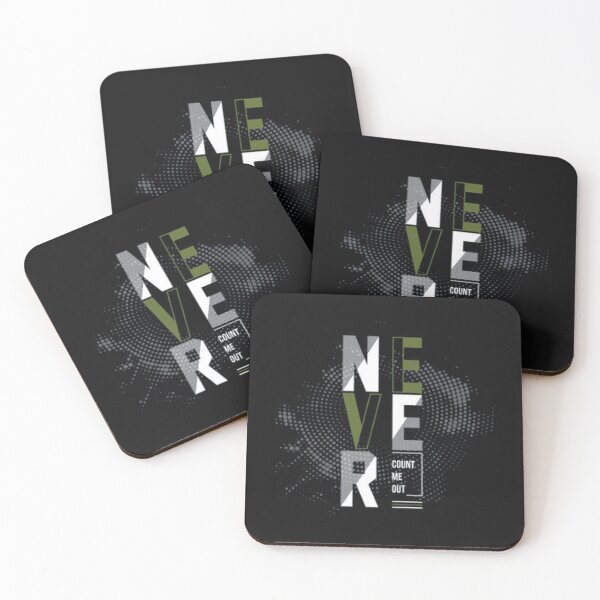 Item preview, Never Count Me Out designed and sold by BladiWear.