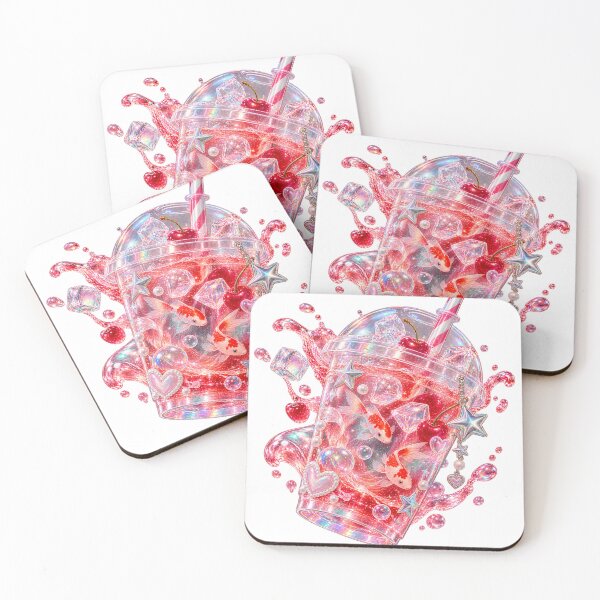Item preview, Holographic Cherry Koi Soda Aquarium Cup designed and sold by Drip stamp.