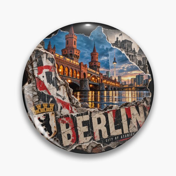 Item preview, Berlin — Broken Walls, Golden Reflections designed and sold by URBIVO.