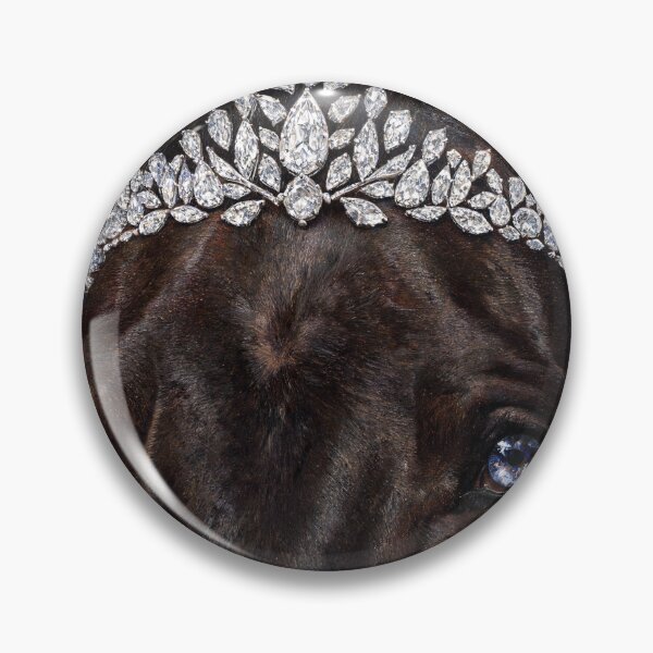 Item preview, Haute Joaillerie Diamond Tiara Horse Portrait designed and sold by KAMOCHI Art.