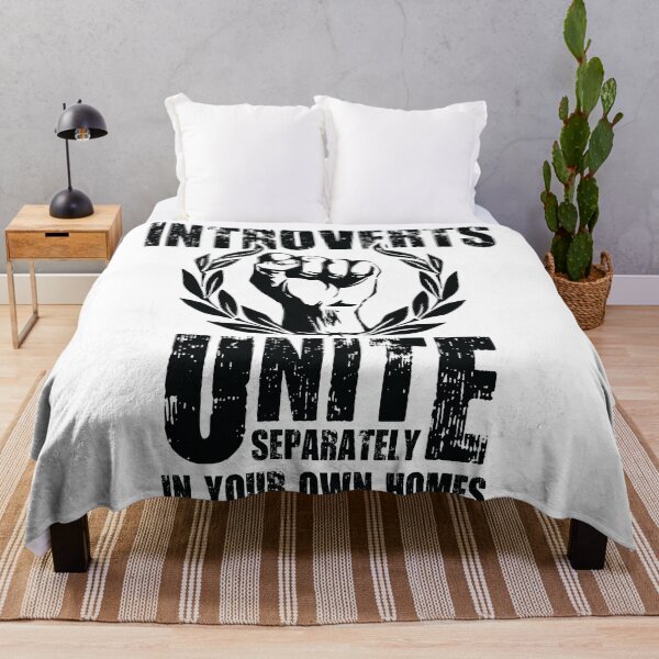Item preview, Introverts Unite designed and sold by Inappropriate Giggles.