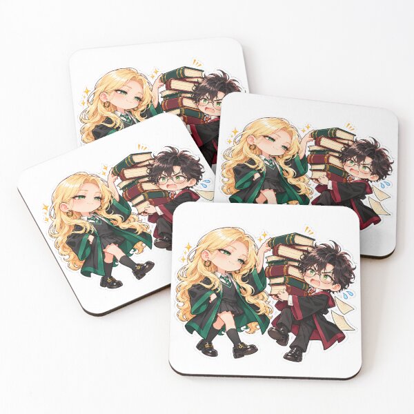 Item preview, Harry and Carina Malfoy Chibi Art designed and sold by Coloor.
