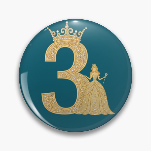 Item preview, Golden Princess Birthday 3 designed and sold by Mattigiov.