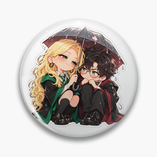 Item preview, Harry and Carina Malfoy Chibi Art designed and sold by Coloor.
