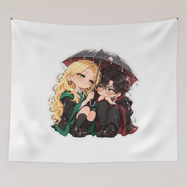 Item preview, Harry and Carina Malfoy Chibi Art designed and sold by Coloor.