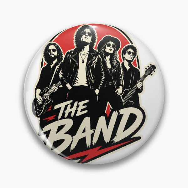 Item preview, The Band Artistic Sticker Design for Music Lovers and Fans LIMITED EDITION designed and sold by Ciaba Vasile Roland.