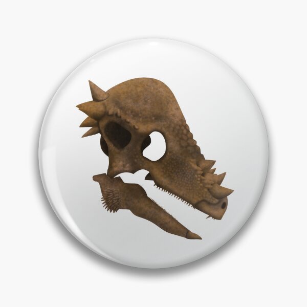 Item preview, Pachycephalosaurus Skull Fossil designed and sold by JAMiron Paleoart.