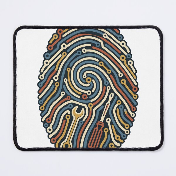 Item preview, Circuit Fingerprint for Engineers and Makers designed and sold by UprisingDesigns.