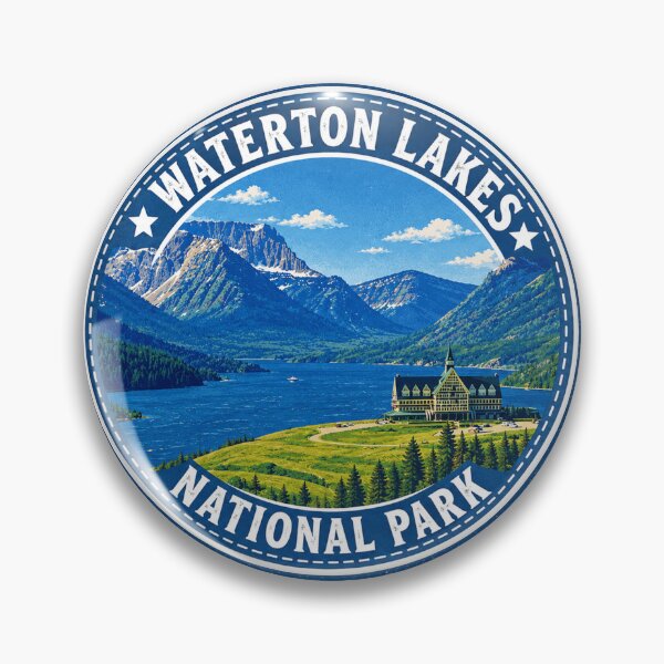 Item preview, Waterton Lakes National Park designed and sold by maximinano100k.