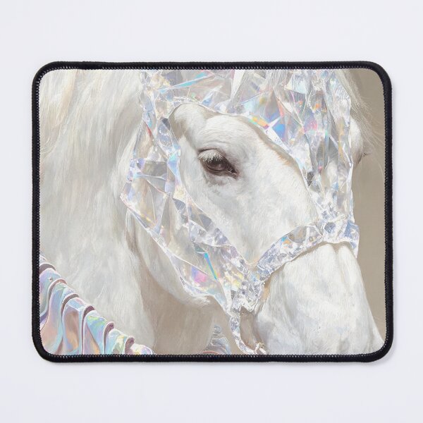 Item preview, White Horse Pearl Ruffle Collar Haute Joaillerie designed and sold by KAMOCHI Art.