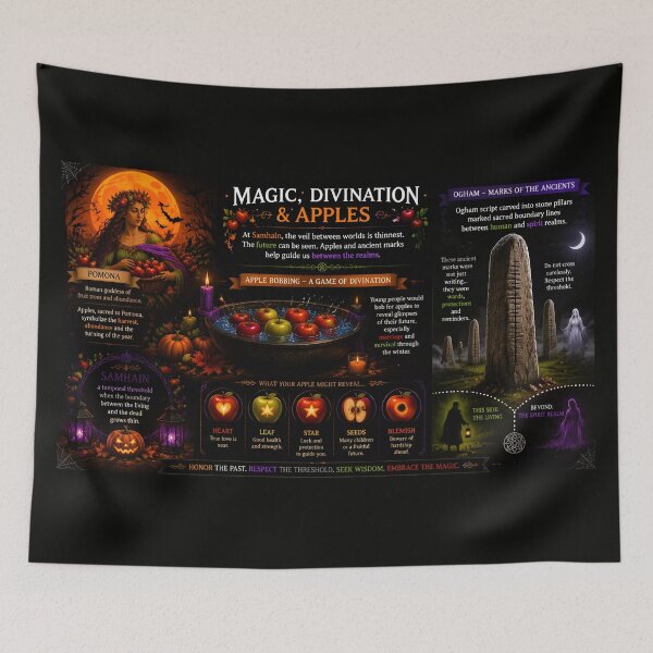 Item preview, Magic and Divination of Apples designed and sold by ritusdesigns.