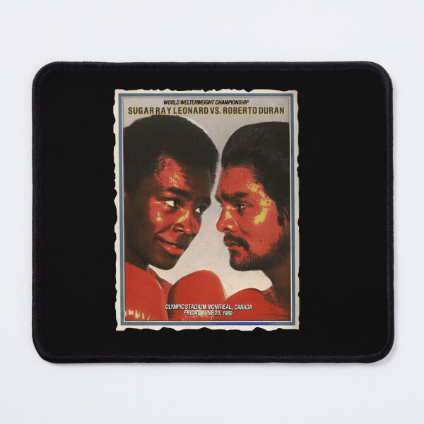 Item preview, Leonard Vs Duran Vintage Boxing Poster Design designed and sold by PulpComicVault.
