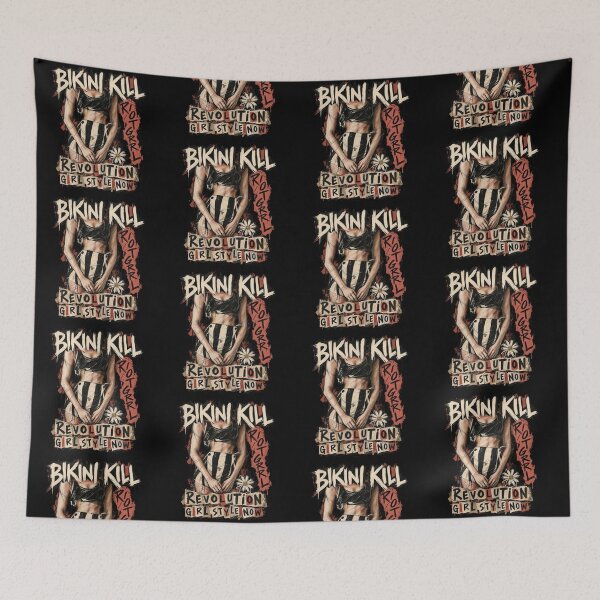 Item preview, Bikini Kill Riot Grrrl Revolution Vintage Punk Art designed and sold by pepperin7x01.