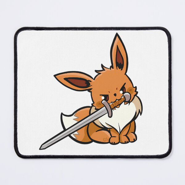 Item preview, Eev With A Sword designed and sold by OrilSaoBao.