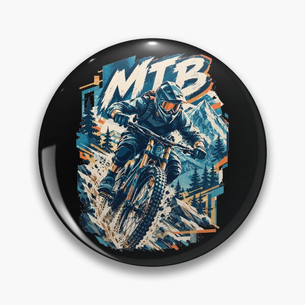 Item preview, Abstract MTB mountain bike design – full speed designed and sold by Pineapple-Tree.