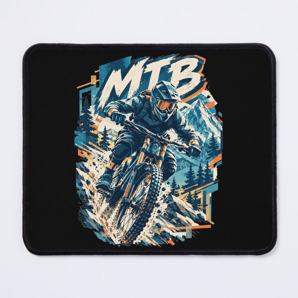 Item preview, Abstract MTB mountain bike design – full speed designed and sold by Pineapple-Tree.