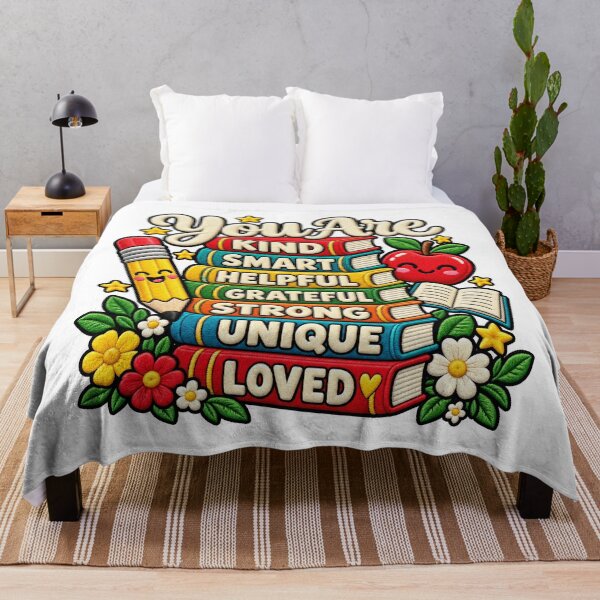 Item preview, You Are Kind Grateful Smart Strong Unique Helpful Loved designed and sold by ArtDesignTp.