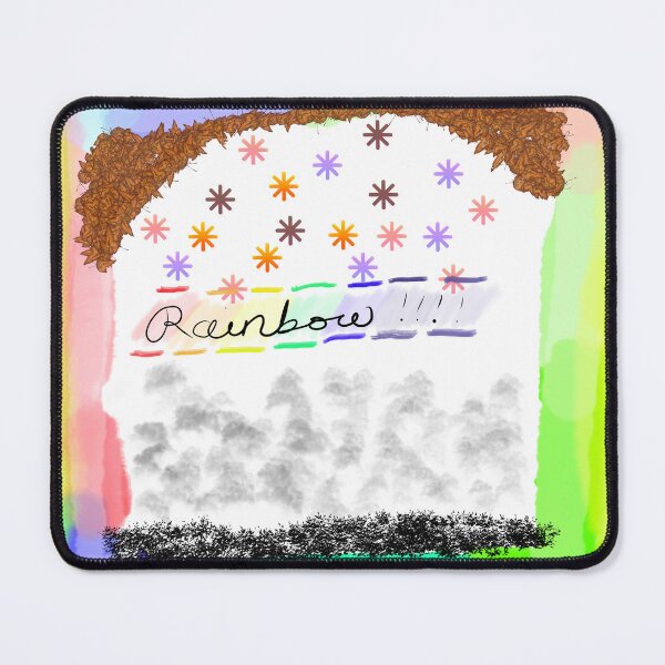 Item preview, Rainbow with autumn background designed and sold by Aqualionyx.