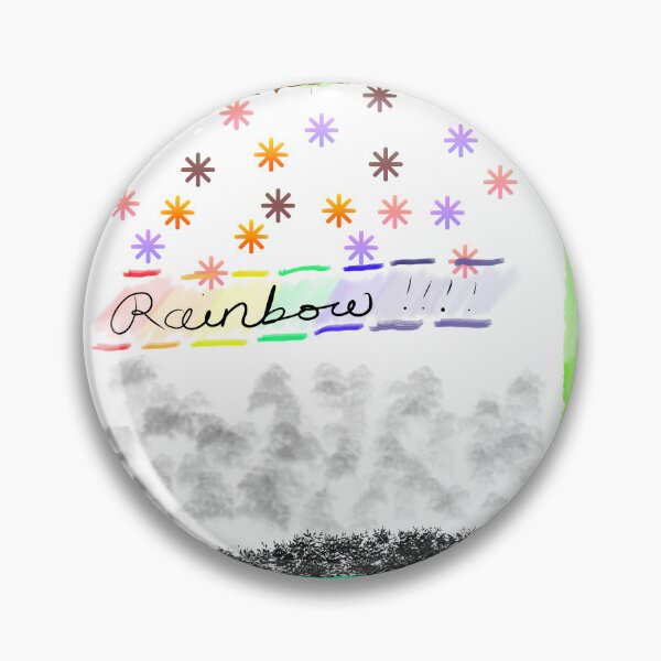 Item preview, Rainbow with autumn background designed and sold by Aqualionyx.