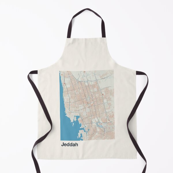 Item preview, Jeddah Minimalistic Map Art designed and sold by MapsNerd.