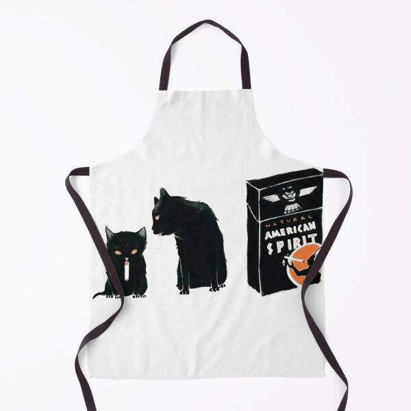Item preview, Ilustración vintage de gatos negros fumando designed and sold by macpeterse.