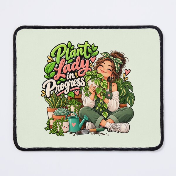Item preview, Plant Lady in Progress – Cute Houseplant Lover designed and sold by DIB Designs – Express Your Style.