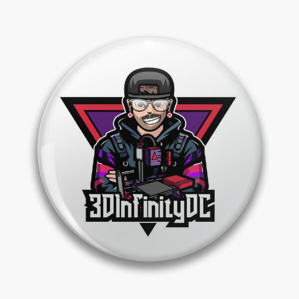 Item preview, 3d infinity dc logo designed and sold by felixyfisher.