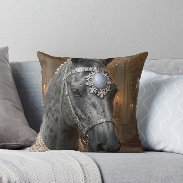 Item preview, Romanov Imperial Horse Pearl Jewel Portrait designed and sold by KAMOCHI Art.