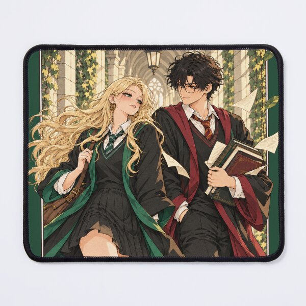 Item preview, Trouble is looking good on you - Harry and Carina Malfoy Fan Art designed and sold by Coloor.