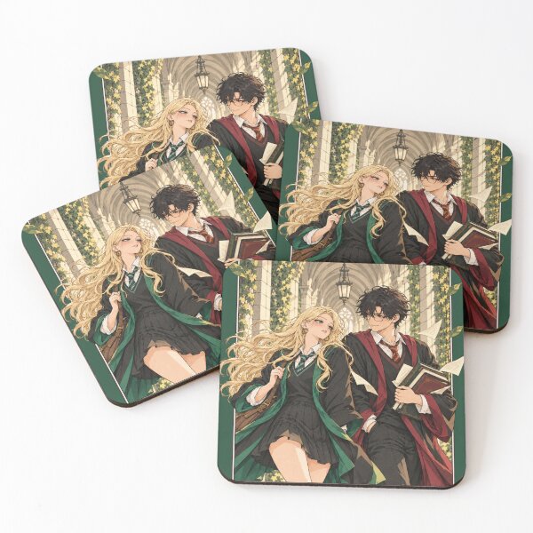 Item preview, Trouble is looking good on you - Harry and Carina Malfoy Fan Art designed and sold by Coloor.
