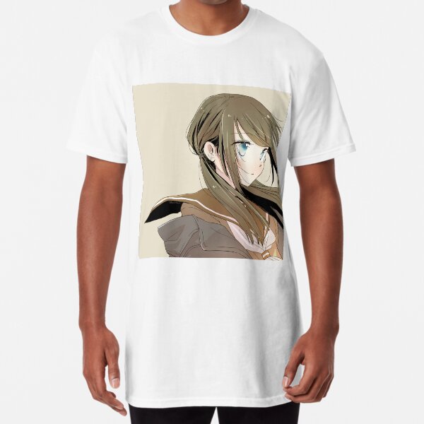 brown Long T-Shirt