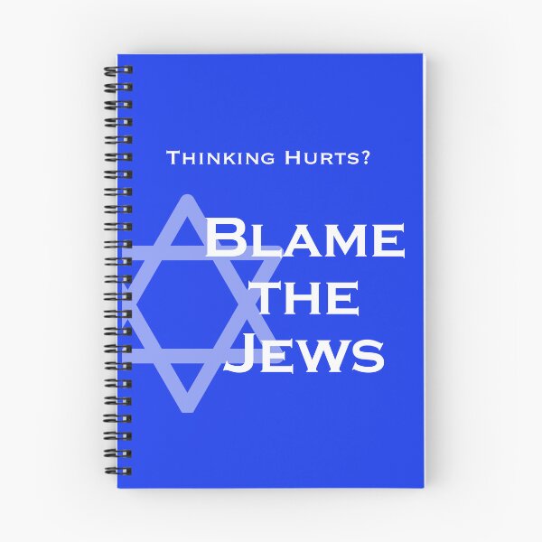 Item preview, Thinking Hurts? — Blame The Jews designed and sold by CD-Press.