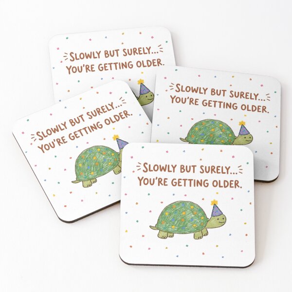 Item preview, Funny Sarcastic Turtle Happy Birthday Design designed and sold by LavIsInTheAir.
