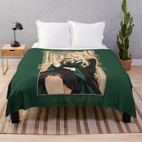 Item preview, Trouble is looking good on me - Carina Malfoy Fan Art designed and sold by Coloor.