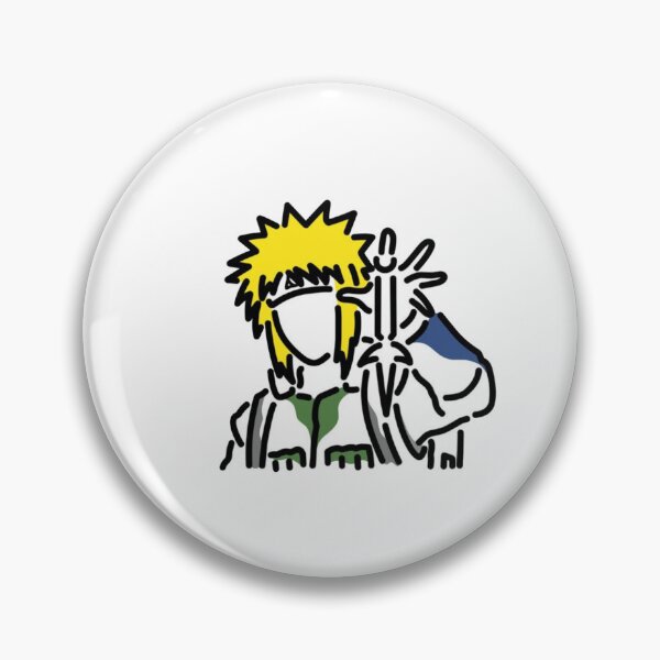 Item preview, Minato Namikaze - The Yellow Flash designed and sold by TheStickLab.