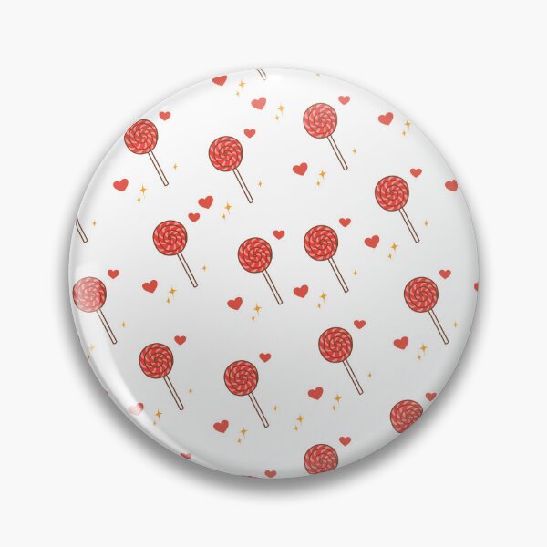 Item preview, Cute Lollipop Hearts Pattern designed and sold by Sock Garden.
