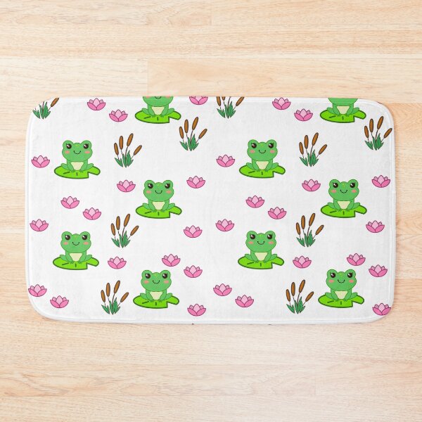 Item preview, Cute Frog Pond Pattern designed and sold by Sock Garden.