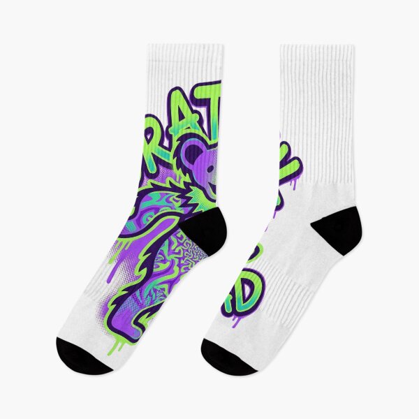 Item preview, Psychedelic Dancing Bear Neon Street Art Jam Rock designed and sold by liotuba.