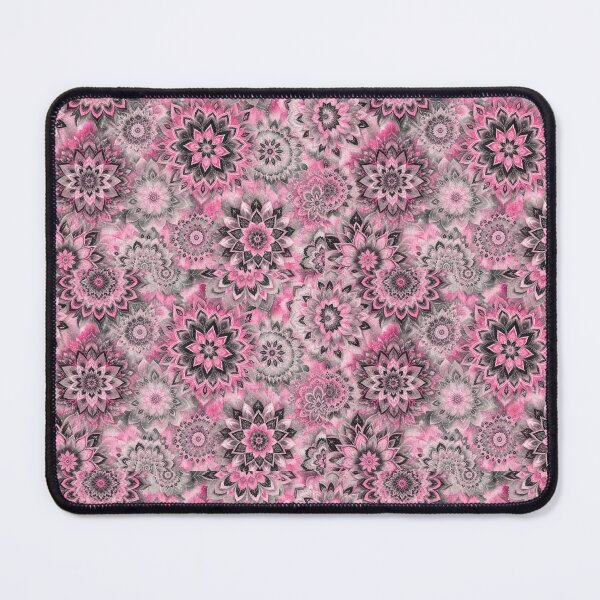Item preview, Pink and Charcoal Mandala Tapestry designed and sold by AW_Designs.