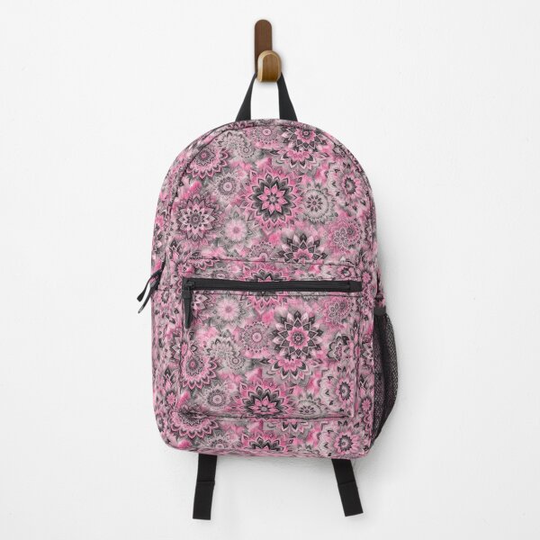 Item preview, Pink and Charcoal Mandala Tapestry designed and sold by AW_Designs.