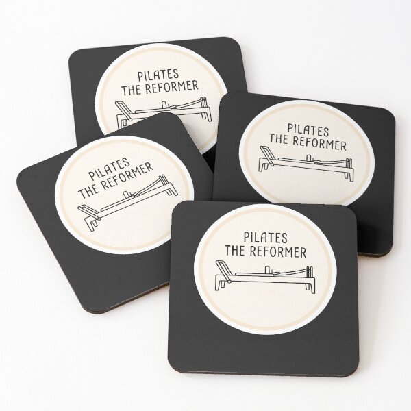 Item preview, Minimalist Pilates The Reformer Machine Line Art Poster designed and sold by REFORMER & COFFEE STUDIO.
