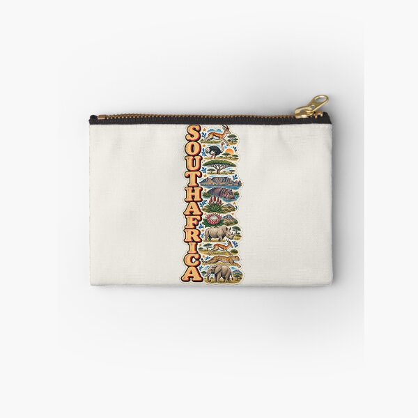 Item preview, South Africa Vintage Vertical Alphabet Safari Souvenir designed and sold by ReachForArt.